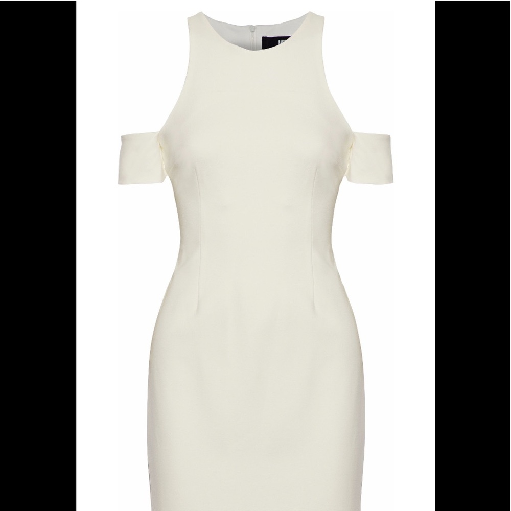 Nicholas - Ponti Cut Out shoulder body con dress